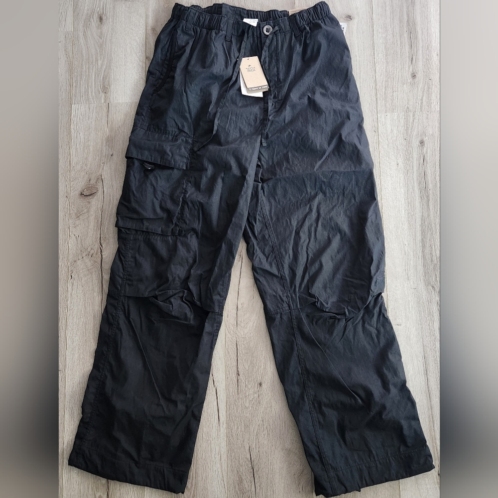 Nike Tech Pack Cargo Pants Waxed Canvas Straight Leg Black